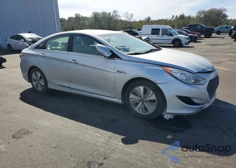 2013 Hyundai Sonata Hybrid Limited из США, поврежденный, VIN KMHEC4A47DA072461